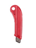 Нож канцелярский 18 мм, пластиковый, с роликовым фиксатором, TOP - Фото 3