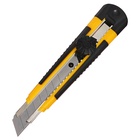 Нож канцелярский 18 мм, Calligrata TOP, пластиковый, фиксатор, 2 штуки лезвий - Фото 6