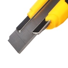 Нож канцелярский 18 мм, Calligrata TOP, пластиковый, фиксатор, 2 штуки лезвий - Фото 7