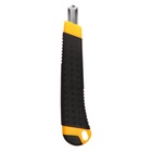 Нож канцелярский 9 мм, Calligrata TOP, пластиковый, фиксатор, 2 штуки лезвий - Фото 5