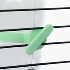 Поилка для грызунов с металлическим носиком, 60 мл, прозрачная с зелёным крплением - Фото 5