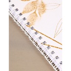 Книга пожеланий на свадьбу, на пружине, 21.1×21 см, «Листья и блёстки» - фото 44807743