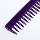 Расчёска гребень Dewal Beauty 18,5см фиолет - Фото 3