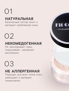 Пудра для лица, рассыпчатая, тон 02 - Фото 2
