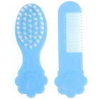 Расчёска детская, щётка для волос в наборе «Цветочек», голубой - Фото 4