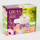 Свеча своими руками. Создание ароматической свечи с сухоцветами «Виноград», набор для творчества - Фото 7