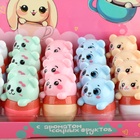 Детский блеск для губ «Зверюшки», 24х10 г, фруктовый аромат - Фото 4