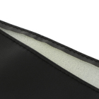Оплетка на руль сшивная, экокожа, черная, нить, игла, размер S, 34-36 см - Фото 4