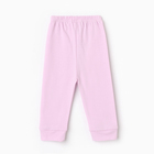 Штанишки детские, цвет лиловый, рост 74-80 (9 -12 мес) - фото 23907558