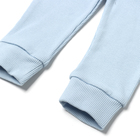 Комплект детский (футболка/штанишки), цвет голубой, рост 74-80 (9 -12 м) - Фото 5