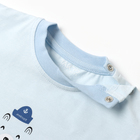 Футболка для мальчика, цвет голубой, рост 86, 18 мес - фото 23907608