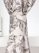 Шторы для кухни с подхватами Этель Black flowers, 149×180 см, комплект - 2 шт. - Фото 4