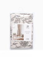 Шторы для кухни с подхватами Этель Black flowers, 149×180 см, комплект - 2 шт. - Фото 7