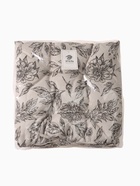 Подушка на стул Этель «Black flowers» 42×42 см, 100% хлопок, 190 г/м² 10283373