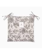 Подушка на стул Этель «Black flowers» 42×42 см, 100% хлопок, 190 г/м² 10283373