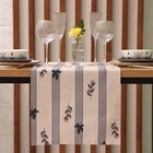 Дорожка на стол «Этель» Leaves, 40×149 см, 100% хлопок, репс 220 г/м², бежевая - Фото 3