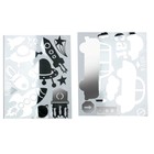 Наклейка интерьерная зеркальная "Транспорт" МИКС 48,2х30 см - Фото 4