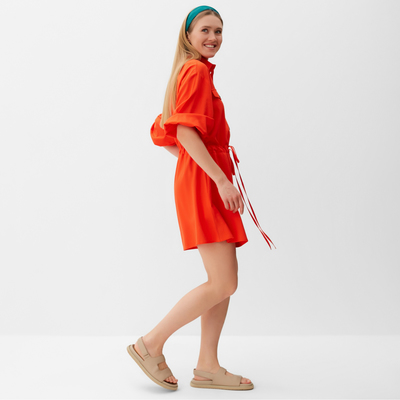 Комбинезон женский Minaku: Casual Collection, абрикосовый, размер 42