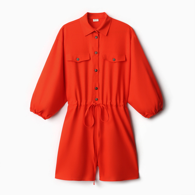 Комбинезон женский Minaku: Casual Collection, абрикосовый, размер 46