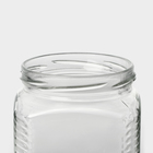 Набор стеклянных банок с золотистой крышкой и этикеткой, ТО-82, 390 мл, 6 шт - Фото 7