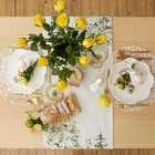 Дорожка на стол «Этель. Лесная сказка» 40×149 см, 100% хлопок, саржа 190 г/м², белая - Фото 2