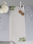 Дорожка на стол Этель «Кроличья ферма» 40×149 см, 100% хлопок, саржа 190 г/м², белая - Фото 3