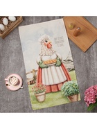 Полотенце кухонное «Этель. Праздничный пирог», 40×70 см, 100% хлопок, 190 г/м² - Фото 3