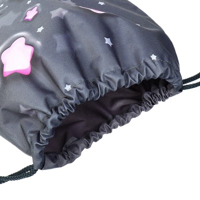 Мешок для обуви 435 х 360 мм, Stavia (плотность 600D с водоотталкивающей ПУ-пропиткой) "Звездочки"