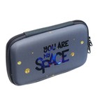 Пенал-футляр 120 х 210 х 50 мм, EVA жесткий, Stavia "Кошка космос" - фото 24400970