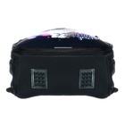 Рюкзак каркасный школьный 38×30×16 см, эргономичная спинка, Stavia «Котёнок в пушках», чёрный - Фото 7