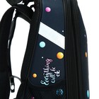 Рюкзак каркасный школьный 38 х 30 х 16 см, эргономичная спинка, Stavia "Sweet cat", синий - фото 23978810