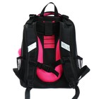 Рюкзак каркасный школьный 38 х 30 х 16 см, эргономичная спинка, Stavia "Sweet cat", синий - фото 23978804