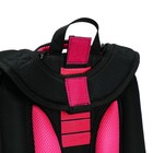 Рюкзак каркасный школьный 38 х 30 х 16 см, эргономичная спинка, Stavia "Sweet cat", синий - фото 23978808