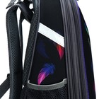 Рюкзак каркасный школьный 38×30×16 см, эргономичная спинка, Stavia «Кот и перья», синий - Фото 11