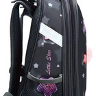 Рюкзак каркасный школьный 38 х 30 х 16 см, эргономичная спинка, Stavia "Звёздочки", серый - Фото 11
