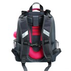 Рюкзак каркасный школьный 38×30×16 см, эргономичная спинка, Stavia «Fluffy», серый - Фото 5