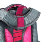 Рюкзак каркасный школьный 38×30×16 см, эргономичная спинка, Stavia «Кошачья семейка», серый - Фото 11