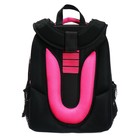 Рюкзак каркасный школьный 38 х 30 х 16 см, эргономичная спинка, Stavia "Аниме", чёрный - фото 24015923