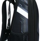 Рюкзак каркасный школьный 38 х 30 х 16 см, эргономичная спинка, Stavia "Кибер", чёрный - Фото 11