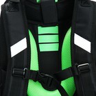 Рюкзак каркасный школьный 38×30×16 см, эргономичная спинка, Stavia «Кибер», чёрный - Фото 12