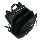 Рюкзак каркасный школьный 38×30×16 см, эргономичная спинка, Stavia «Кибер», чёрный - Фото 8