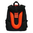 Рюкзак каркасный школьный 38 х 30 х 16 см, эргономичная спинка, Stavia "Скорость" , чёрный - Фото 6