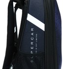 Рюкзак каркасный школьный 38 х 30 х 16 см, эргономичная спинка, Stavia "Гонка", чёрный - Фото 11