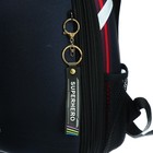 Рюкзак каркасный школьный 38 х 30 х 16 см, эргономичная спинка, Stavia "Гонка", чёрный - Фото 10