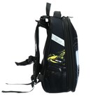 Рюкзак каркасный школьный 38 х 30 х 16 см, эргономичная спинка, Stavia "Ралли", чёрный - Фото 4