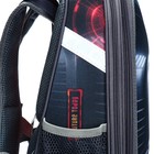 Рюкзак каркасный школьный 38×30×16 см, эргономичная спинка, Stavia «Тачка», серый - Фото 11