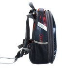 Рюкзак каркасный школьный 38×30×16 см, эргономичная спинка, Stavia «Тачка», серый - Фото 4