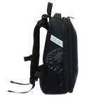 Рюкзак каркасный школьный 38 х 30 х 16 см, эргономичная спинка, Stavia "Монохром", чёрный - Фото 4