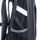 Рюкзак каркасный школьный 38 х 30 х 16 см, эргономичная спинка, Stavia "Hard", серый - фото 23975952