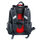 Рюкзак каркасный школьный 38 х 30 х 16 см, эргономичная спинка, Stavia "Hard", серый - фото 23975946